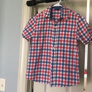 GAP boys button down shirt size M (8)